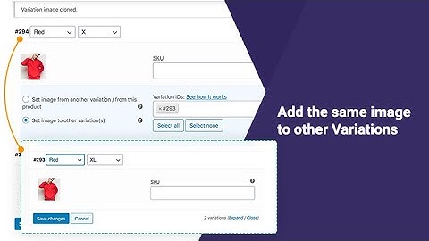How To Copy Variation Image to Other Variations With Variation Duplicator For WooCommerce Plugin