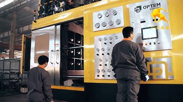 OPTEM Series EPS Foam Box Moulding Machine