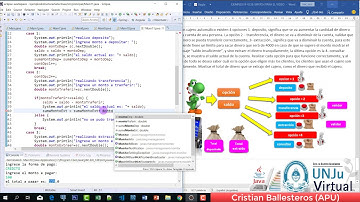 Estructuras selectivas simples dobles y multiples en JAVA EJEMPLOS PRACTICA UNJU VIRTUAL PARTE 12/12