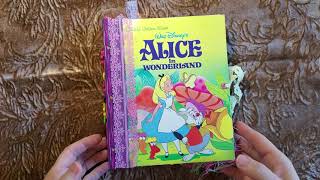 Flip Through LGB Alice in Wonderland Junk Journal