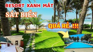 Quá Bất Ngờ !  Resort xanh mát sát biển với giá siêu rẻ tại Mũi né Phan Thiết  ❤️  🏝