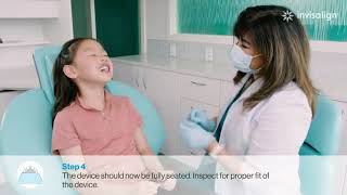 Invisalign Palatal Expander IPE Patient instructional video