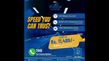 NT Fiber Package - where Speed Meets Convenience