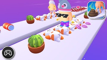 Crushy Fingers - Gameplay Walkthrough Part 2 - Racing Game Levels 22-25 (iOS, Android)