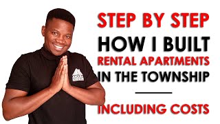 What it takes to build rental units in Townships | Cost of building | Real Estate