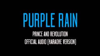 Purple Rain - Prince Official Audio(KARAOKE Version) chords