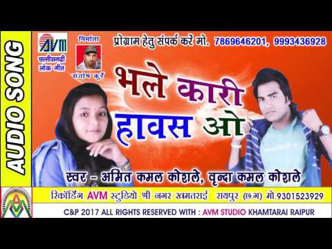 CHHATTISGARHI SONG-भले कारी हावस ओ-अमित कमल-NEW HIT CG DJ VIDEO GEET-HD 2017-AVM STUDIO RAIPUR