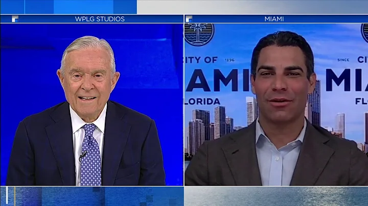 Miami Mayor Francis Suarez discusses several proje...