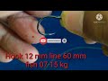 How to tie a hook on a fishing line  two easy way