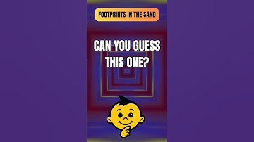 Solve This Footprint Riddle👣 |  Riddles in English | Quick Brain Teaser #shorts #riddles