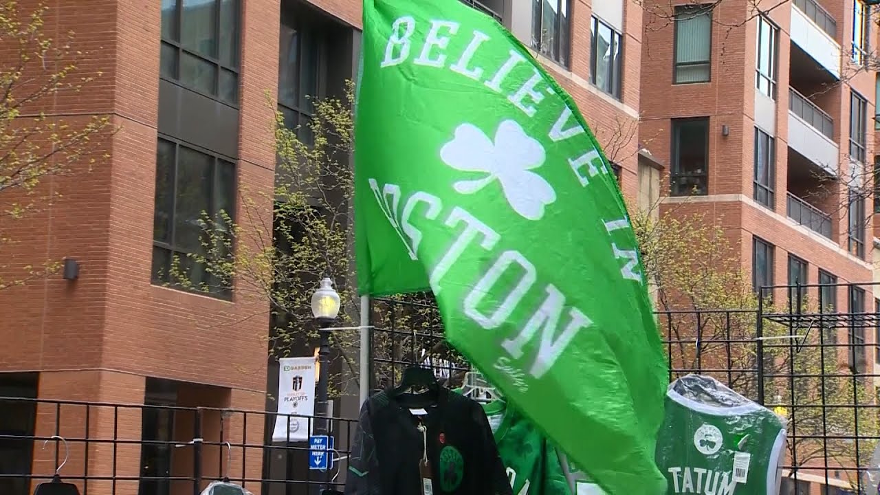 Boston sports fans rally around Celtics as they begin East semis YouTube