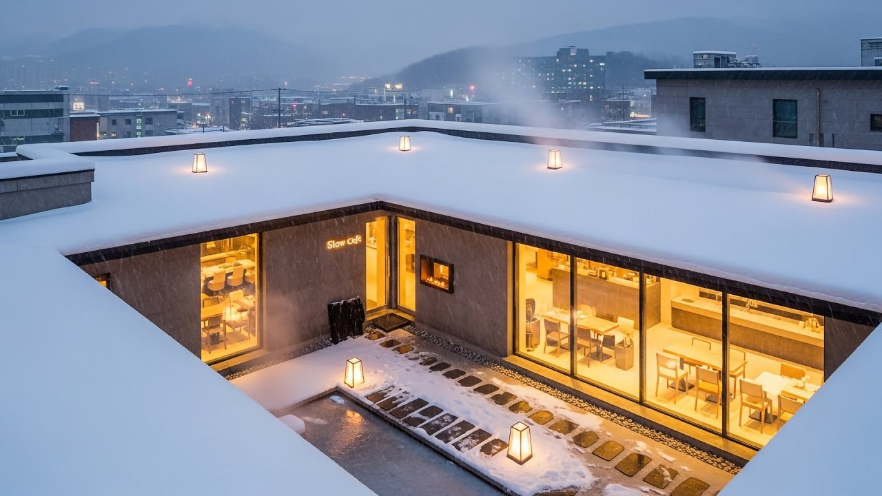 Study With Coffee Jazz 🤍 Calm Lofi Music for Focus | Cafe BGM 4K