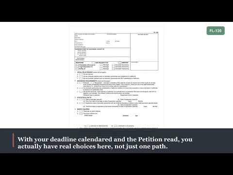 Served With Divorce Papers in California? What to Do First
