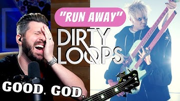 Bass Teacher REACTS to DIRTY LOOPS - “Run Away” & Henrik Linder