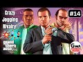 GTA 5 Part 14: Michael’s Wild Jog Battle! 🏃♂️ | Exercising Demons Showdown