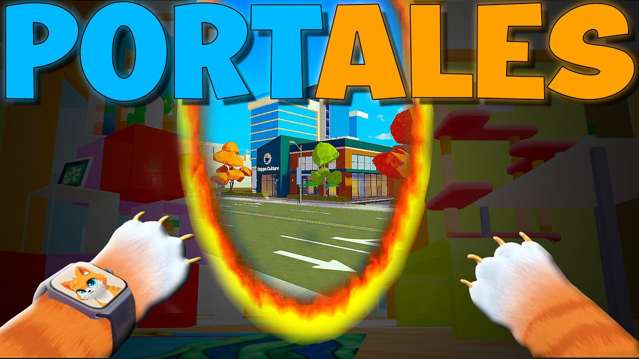 I Am Cat MULTIPLAYER ¿Podemos abrir un PORTAL MÁGICO?