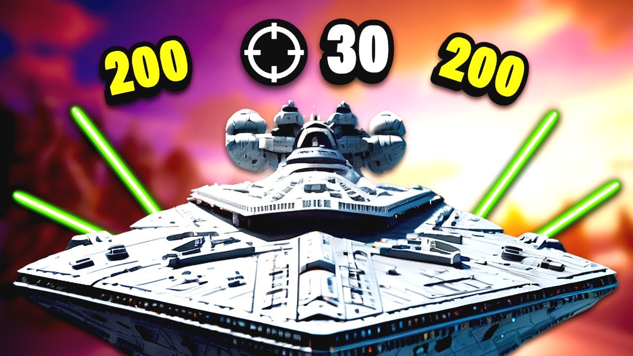What happens when WE get the FORTNITE STAR DESTROYER...