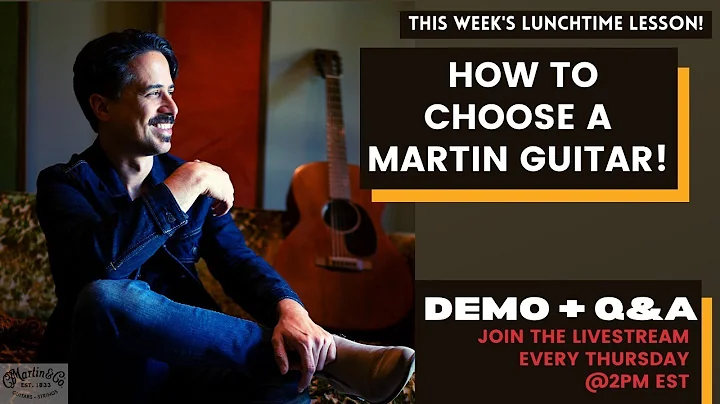 How To Choose a MARTIN Guitar! - Demo + Q&A