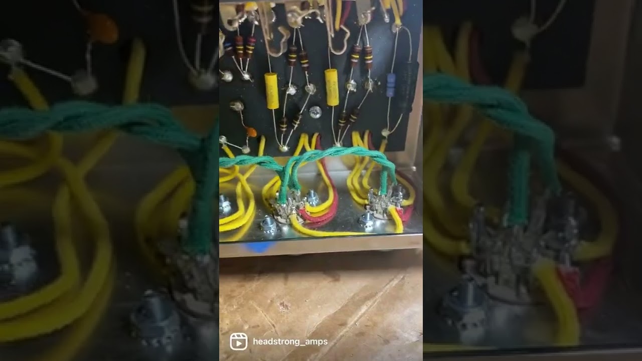 Headstrong Tweed Twin Low Power build. The 5E8-A circuit in all its dual rectifier glory!