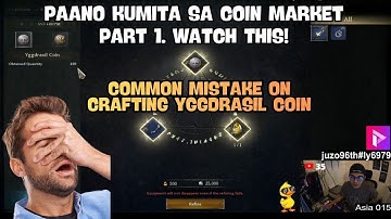 LEGEND OF YMIR : YGGDRASIL COIN CRAFTING TUTORIAL | BASIC GUIDE PT. 1 | PALDDOOO NA SANA BROKIES!