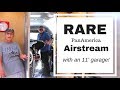 TOUR A RARE AIRSTREAM with A GARAGE