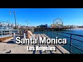 Santa Monica Pier Walking Tour | 5K 60 | Natural Sounds