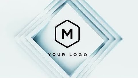 Clean Square Logo DaVinci Resolve Templates