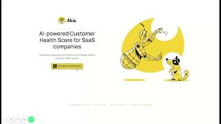 Alvis - AI-Powered Health Score for SaaS companies on Intercom screenshot 1