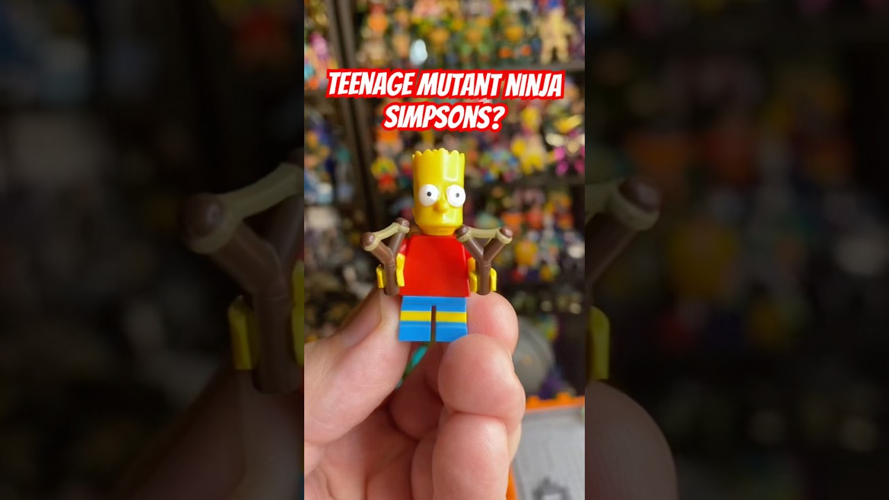 LEGO Simpsons minifigure comparisons! 