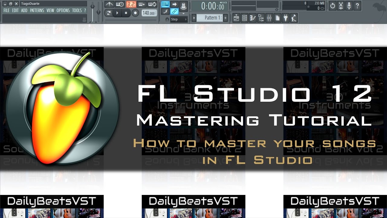 FL STUDIO 12 - MASTERING - MAKING A BEAT, MIXING AND MASTERING | BEGINNING SERIES