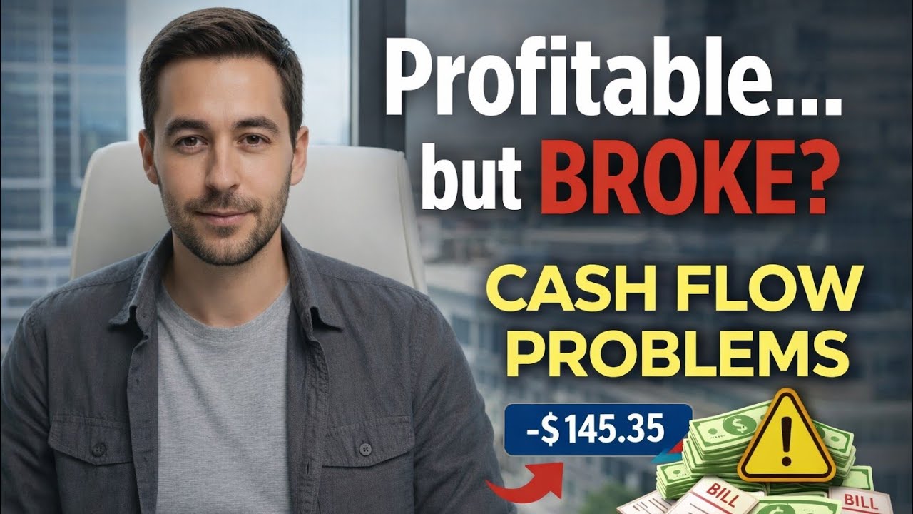 Profitable but Still Broke? This Cash Flow Mistake Explains Everything