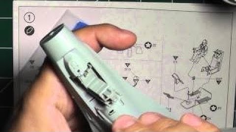 Academy 1/48 F-16A/C, the build part 1