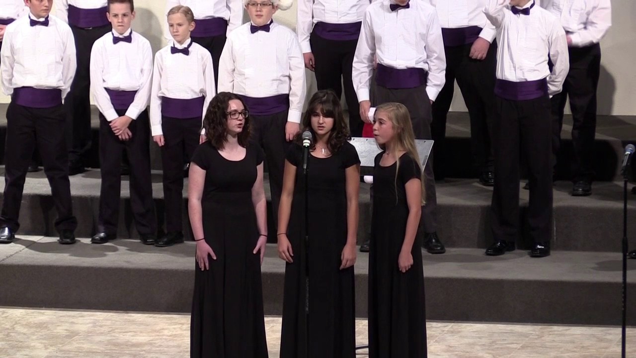 Carol of the Bells - Acton Middle School Christmas Concert 2016 - YouTube
