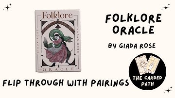 Folklore Oracle by Giada Rose | July 2025 Release | Flip Through & Pairings w/ Music