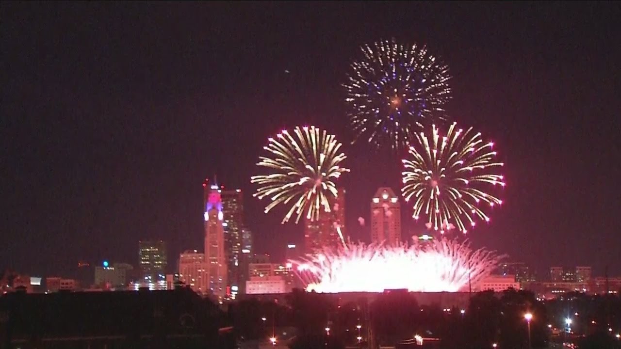 Columbus Oh Red White And Boom Over A Million People Celebrate Downtown For July 4 I Miss U Fireworks Red White And Boom Columbus Ohio