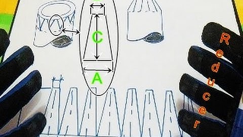 Piping Concentric Reducer Layout Template Layout for Concentric Reducer
