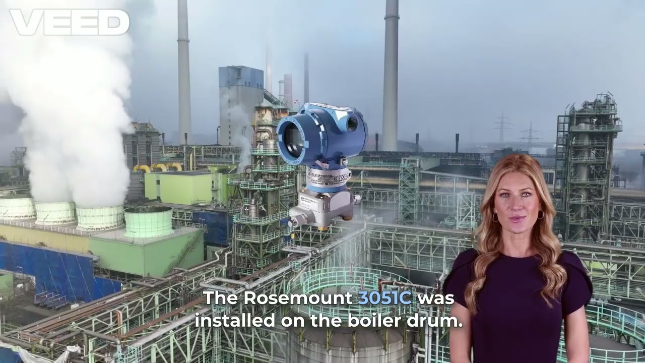 Rosemount 3051C Coplanar Pressure Transmitter Case Study 5 Boiler Drum Pressure Control