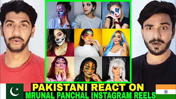 Pakistani React On | Mrunal Panchal Latest Instagram Reel Videos 2021 | Hashmi Reactions