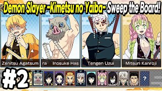 Demon Slayer -Kimetsu no Yaiba- Sweep the Board! Walkthrough Part 2 | Alexgaming