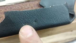 Buick Door Panel Restoration - Dealing with Trim stapled into sheetmetal