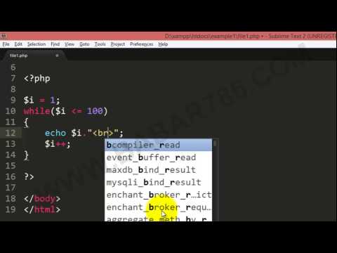 Php Class 13 - While Loop function in Urdu and Hindi