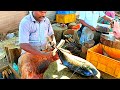 Black Trevally & Different Fish Cutting Skill / Expert Fish Cutter Mr.Selvam / RS.2600 / CT 360*