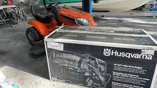 Husqvarna Bagger installation DIY