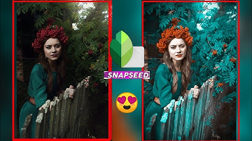 snapseed new Moody blue effect  snapseed photo Editing trick  Ankit Editz 1440p