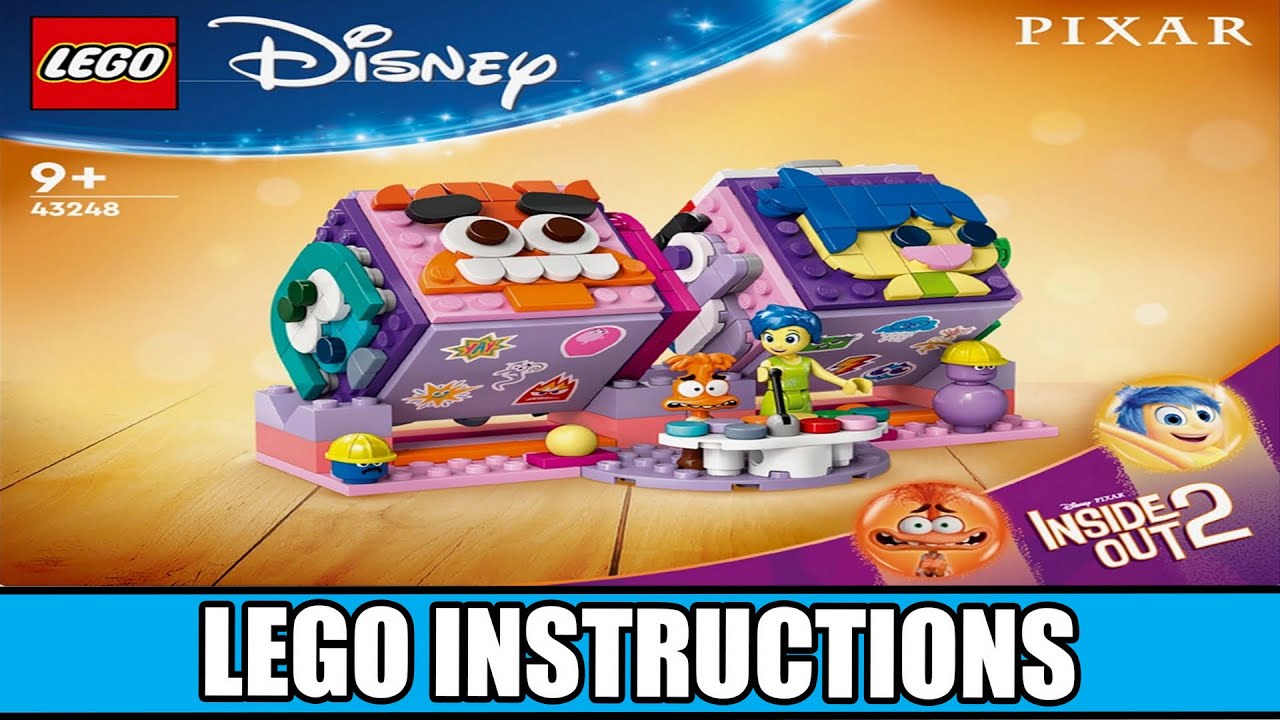 Disney - Inside Out 2 - Inside Out 2 Mood Cubes LEGO instructions