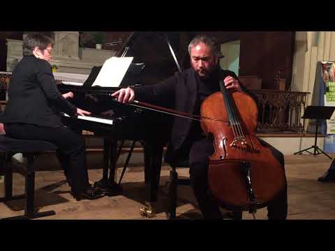 Robert Schumann, Cello concerto opus 129. Eric-Maria Couturier with Geraldine Dutroncy