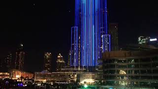 Dubai Burj Khalifa Fountain Show New Year’s Eve 2018