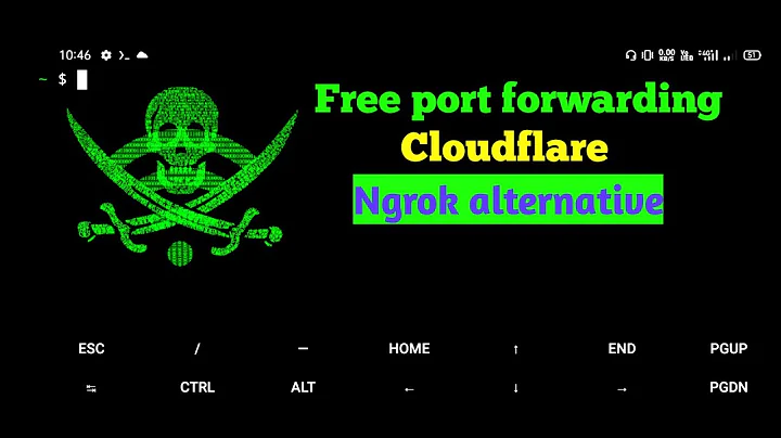 cloudflare port forwarding | ngrok alternative | Termux