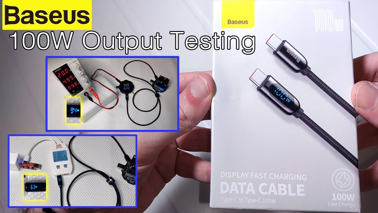 Baseus 100w USB C to USB Type C Cable