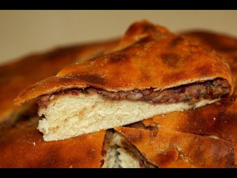 Пирог с фасолью на кефире. Грузинский пирог Лобиани. Вегетарианский рецепт